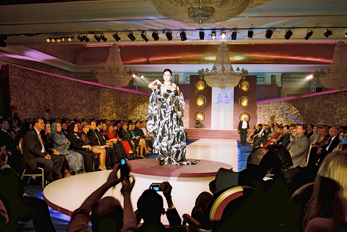 Fashion show in JW Marriott