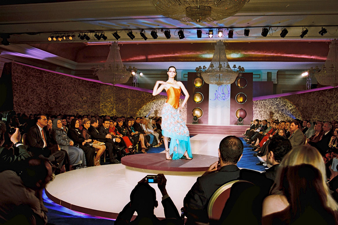Fashion show in JW Marriott